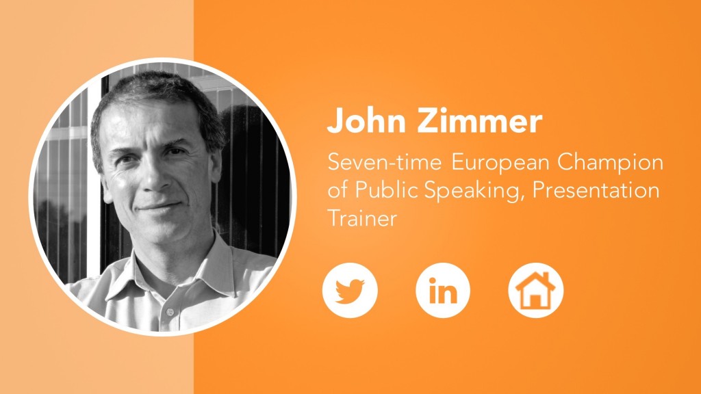 John Zimmer The secrets of delivering impactful presentations