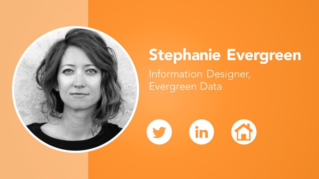 Stephanie Evergreen The secrets of delivering impactful presentations
