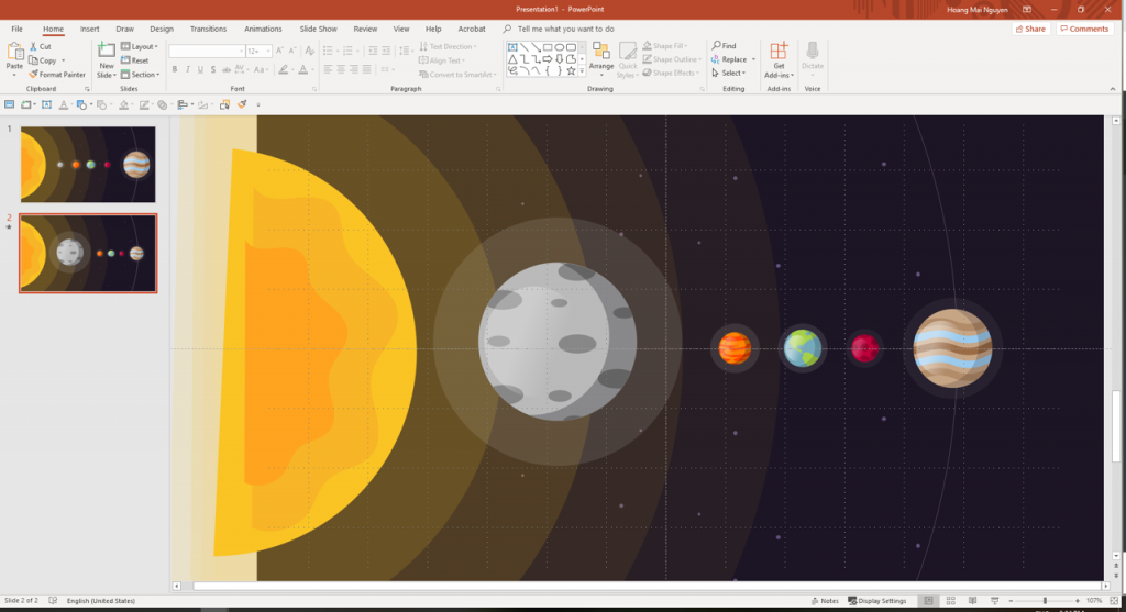 Increase size of object