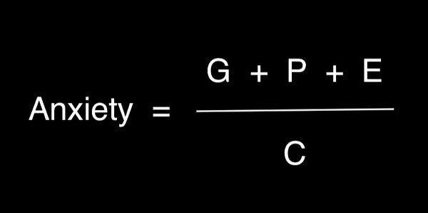 Anxiety Equation by Florian Mueck