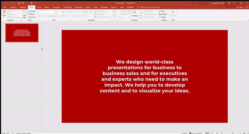 Morph in PowerPoint – The ultimate game-changer for your presentation!  (part 2) - Havain