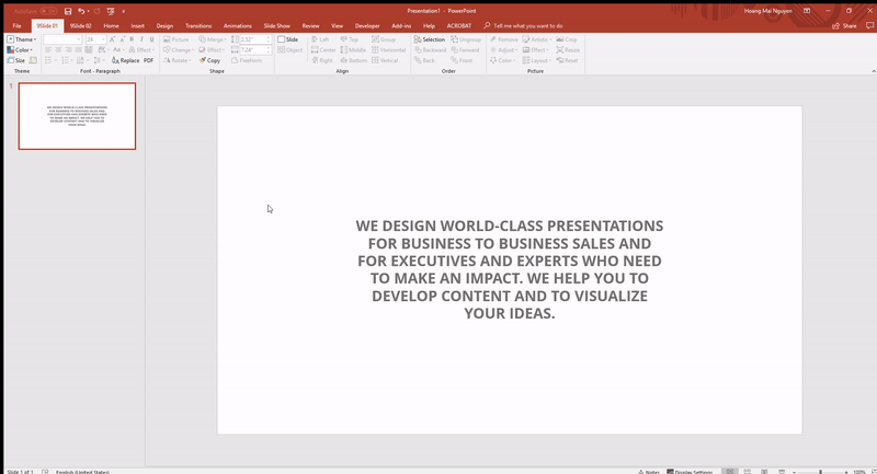 Morph in PowerPoint – The ultimate game-changer for your presentation!  (part 2) - Havain